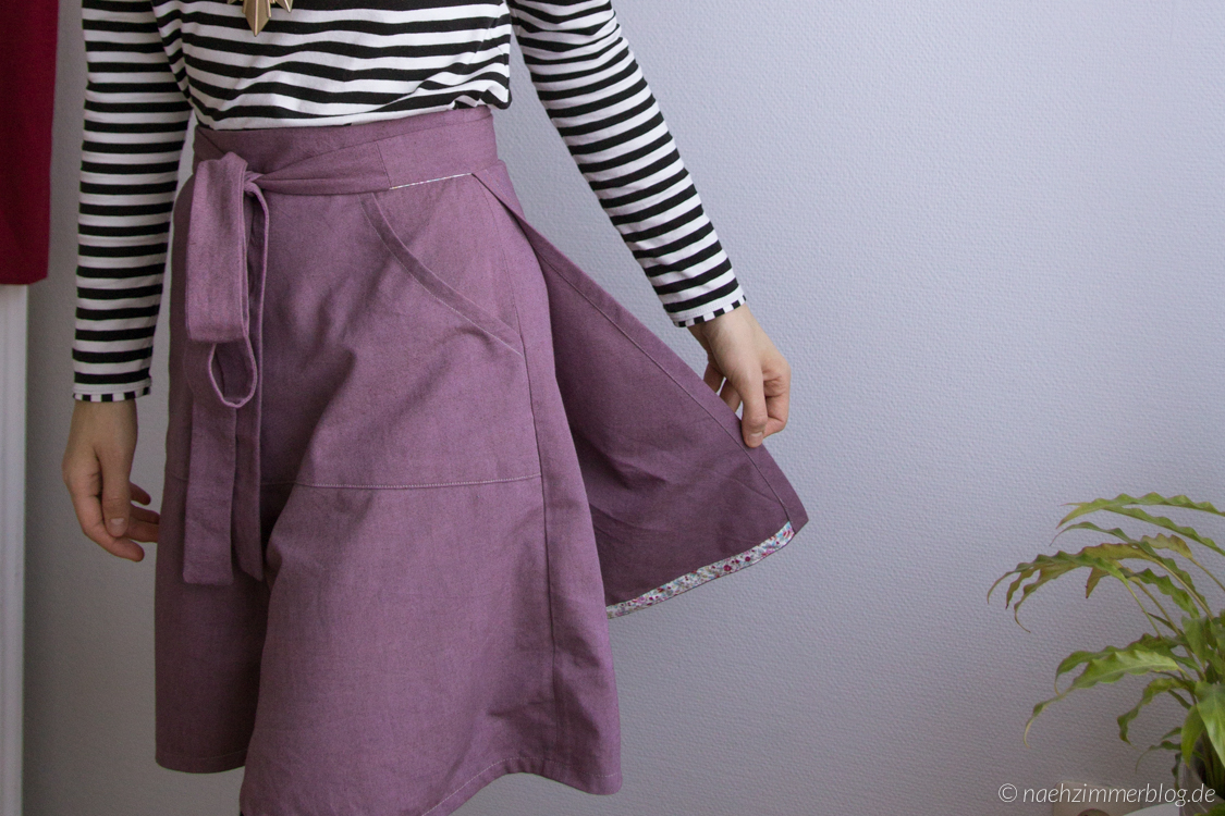 Miette Wrap Skirt | naehzimmerblog.de