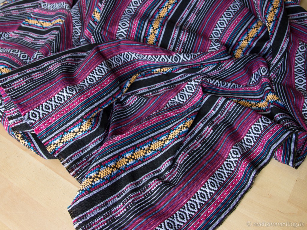 Victoria Blazer Mexican Fabric Detail